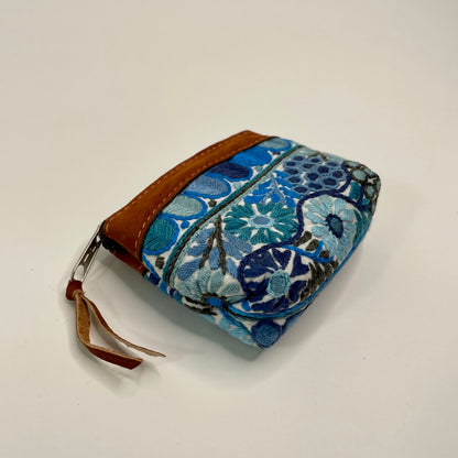 Change purse crafted from recycled huipile (traditional Mayan blouse) fabric.